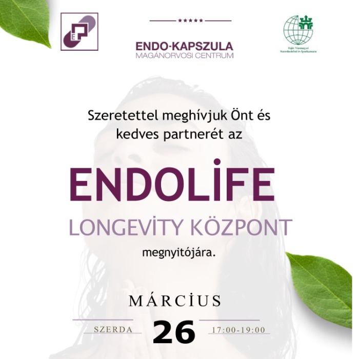 ENDOLIFE Longevity Központ megnyitó - 2025. március 26., Gazdaság Háza