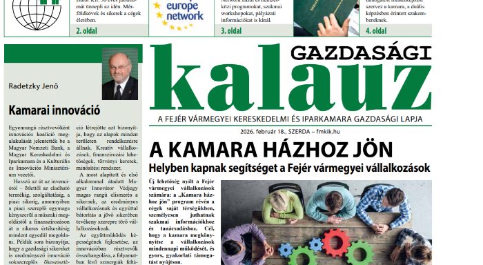 Megjelent a Gazdasági Kalauz legújabb száma