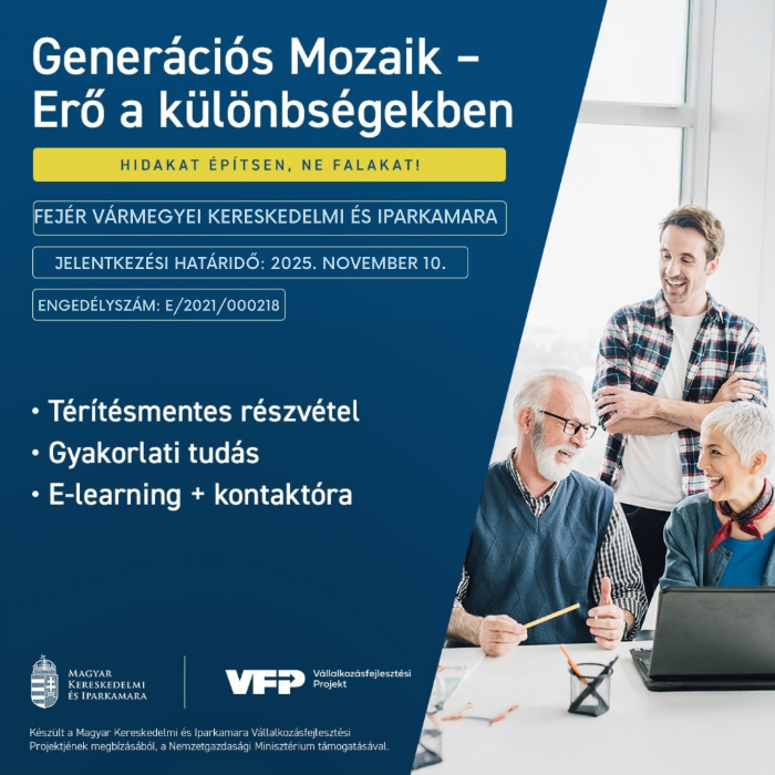Generációs Mozaik - Erő a különbségekben 2025. november 20.