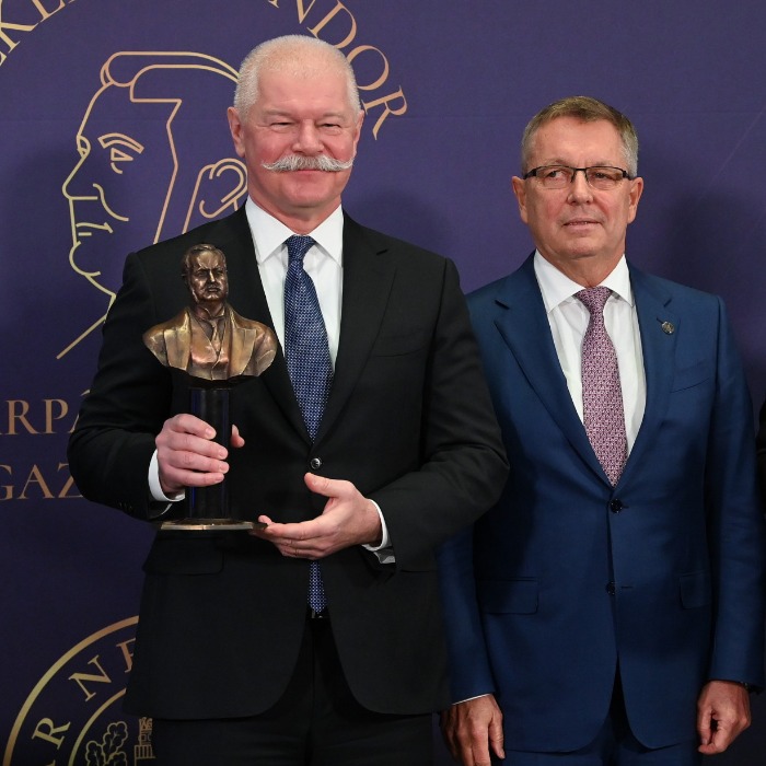Csák János kapta idén a Wekerle Sándor Kárpát-medencei Gazdasági Nagydíjat
