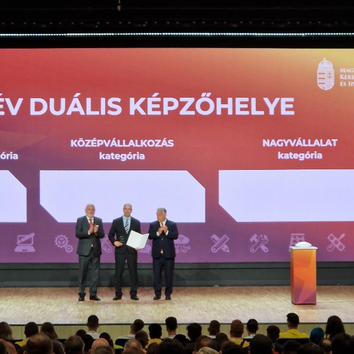 Az év duális képzőhelye a Fiers Mechanika Kft.