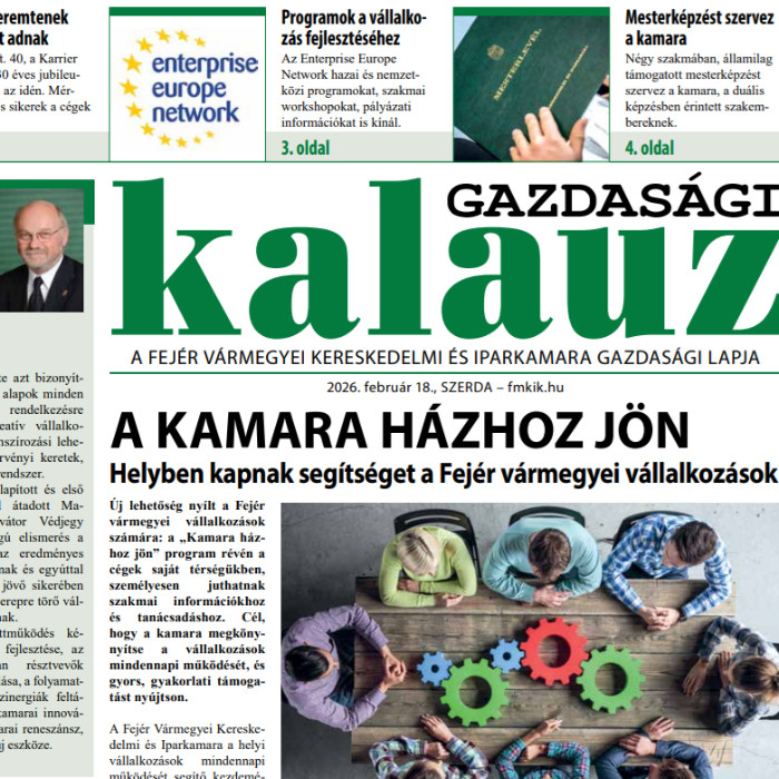 Megjelent a Gazdasági Kalauz legújabb száma