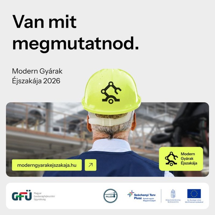 Modern Gyárak Éjszakája 2026