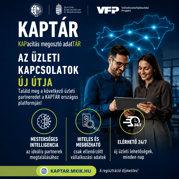 KAPTÁR: AI-alapú üzleti partnerkeresés