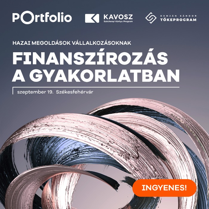 Finanszírozás a gyakorlatban - Portfolio rendezvény 2025. szeptember 19.